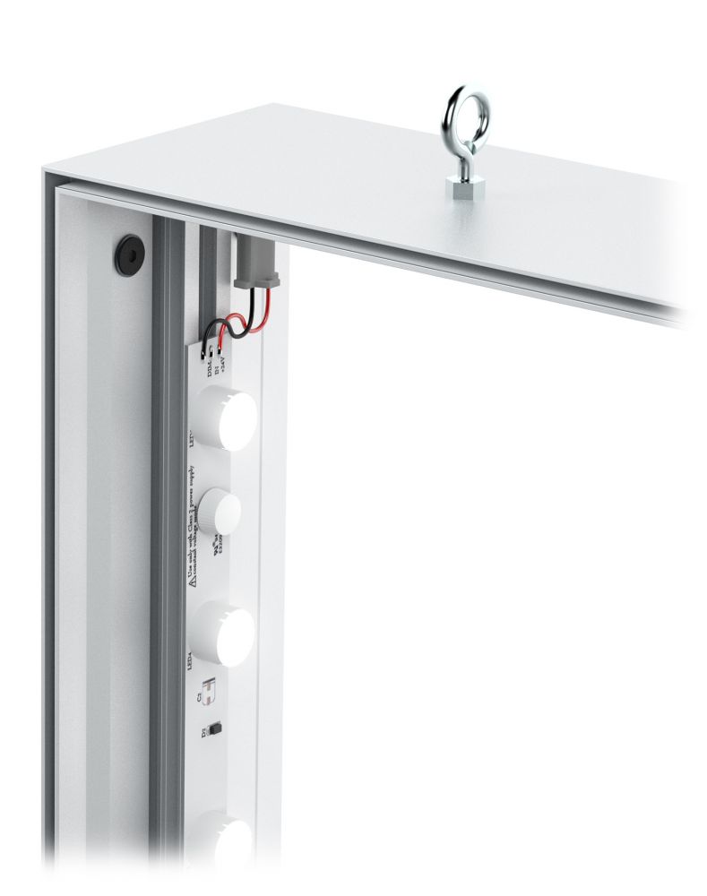 Satoshi【LLサイズ】オーダー ライトBOX Testrite Visual | Charisma SEG/LED Slim Profile Light Boxes™